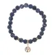 Браслет Дерево жизни (защита и развитие) нат.камень синий Африк. агат 8мм BS-CR-0837