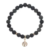 Браслет Дерево жизни (защита и развитие) нат.камень Змеевик 8мм BS-CR-0839