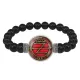 Браслет из черного агата для благополучных путешествий BSBA-199