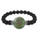 Браслет из черного агата Чертог Вепря BSBA-230