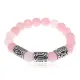 Браслет Удача в любви, нат.камень Розовый кварц 10мм BSRX10-04
