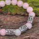Браслет Удача в любви, нат.камень Розовый кварц 10мм BSRX10-04
