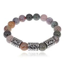 Браслет Лучшая жизнь, нат.камень Яшма 10мм BSRX10-09