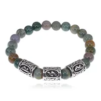 Браслет Лучшая жизнь, нат.камень Яшма 8мм BSRX8-09