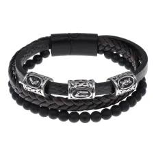 Браслет с рунической формулой Скорейшее избавление от болезней BSX01-04