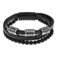 Браслет с рунической формулой Женское счастье BSX01-06