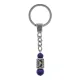 Брелок-амулет Турисаз с руной из нержав. стали, Лазурит BKN-18