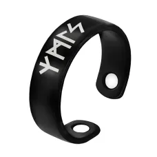 Кольцо магнитное Удача и защита KLM-097