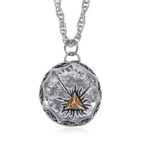 Амулет Всевидящее Око на цепочке, d.2см AC270