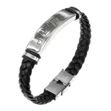 Кожаный браслет Ты в моем сердце 2 BSKR1-468