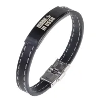 Кожаный браслет MADE IN USSR BSKR2-449