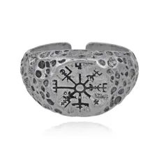 Безразмерное кольцо Компас Вегвизир, 12мм KL587