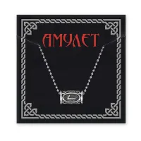 Кулон Руна на цепочке Лагуз KULS1-11