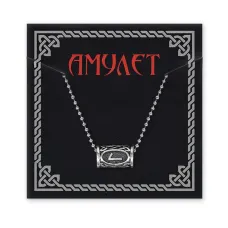 Кулон Руна на цепочке Лагуз KULS1-11