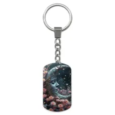 Брелок-жетон с изображением Полумесяц ZH-0003