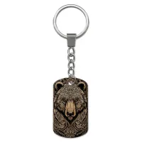 Брелок-жетон с изображением Медведь ZH-0010