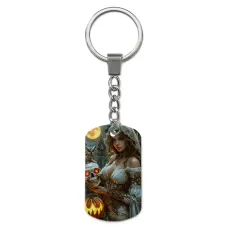 Брелок-жетон с изображением Чародейка ZH-0053