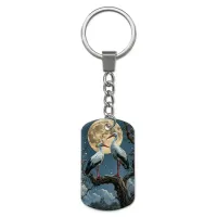 Брелок-жетон с изображением Аисты ZH-0080