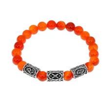 Браслет Возвращение любви нат.камень Сердолик 8мм BSR095