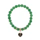 Браслет Знаки Зодиака Телец, нат.кам. Нефрит 8мм BS-CR-0872