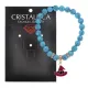 Браслет Шляпа (магический дар) синт.кам. Бирюза 8мм BS-CR-0905