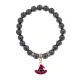 Браслет Шляпа (магический дар) синт.кам. Гематит (не магнит.) 8мм BS-CR-0928