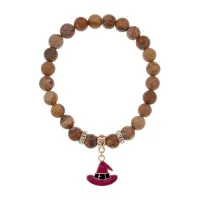 Браслет Шляпа (магический дар) нат.кам. Песочная яшма 8мм BS-CR-0930