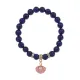 Браслет Жемчужина (богатство, здоровье, счастье) нат.кам. Лазурит 8мм BS-CR-1060