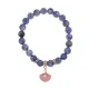 Браслет Жемчужина (богатство, здоровье, счастье) нат.кам. Содалит 8мм BS-CR-1068