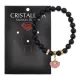 Браслет Жемчужина (богатство, здоровье, счастье) нат.кам. Черный агат 8мм BS-CR-1073
