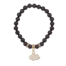 Браслет Облако (духовность, плодородие) нат.кам. Гранат 8мм BS-CR-1146