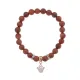 Браслет Корона (молодость и красота) синт.кам. Корич. авантюрин 8мм BS-CR-1201