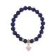 Браслет Корона (молодость и красота) нат.кам. Лазурит 8мм BS-CR-1210