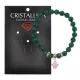 Браслет Корона (Молодость и Красота) синт.кам. Малахит 8мм BS-CR-1212