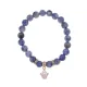 Браслет Корона (молодость и красота) нат.кам. Содалит 8мм BS-CR-1218
