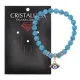 Браслет Глаз (от сглаза и порчи) синт.кам. Бирюза 8мм BS-CR-1235