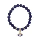 Браслет Глаз (от сглаза и порчи) нат.кам. Лазурит 8мм BS-CR-1240