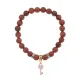 Браслет Ключ Сердце (счастье, любовь) синт.кам. Корич. авантюрин 8мм BS-CR-1261