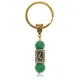 Брелок-амулет Кеназ, нат.камень Нефрит 10мм BKN2-38