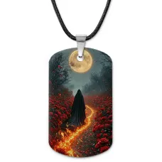 Кулон-жетон Полнолуние ZHA-0002