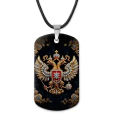 Кулон-жетон Герб России ZHA-0012