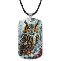 Кулон-жетон Сова ZHA-0014