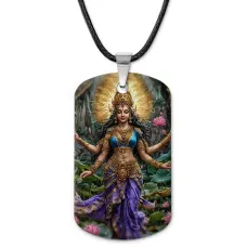 Кулон-жетон Лакшми ZHA-0016