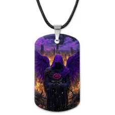 Кулон-жетон Ангел ZHA-0026