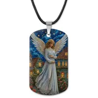 Кулон-жетон Ангел ZHA-0031