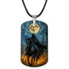 Кулон-жетон Всадник ZHA-0036