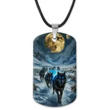 Кулон-жетон Волки ZHA-0062