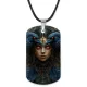 Кулон-жетон Девушка и вороны ZHA-0070