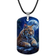 Кулон-жетон Рысь ZHA-0071