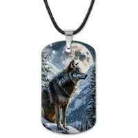 Кулон-жетон Волк ZHA-0076